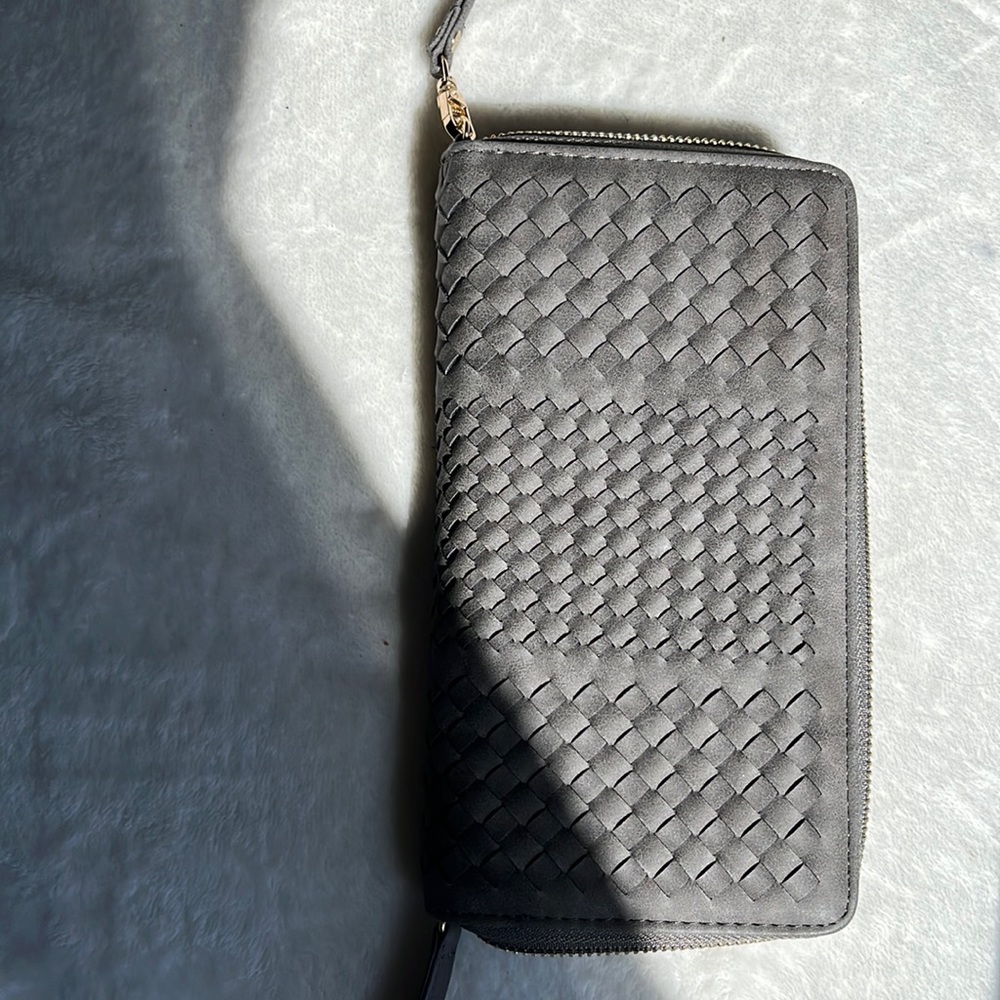 madison west grey wallet